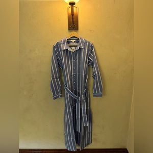 On34th Women’s Striped Midi Shirtdress